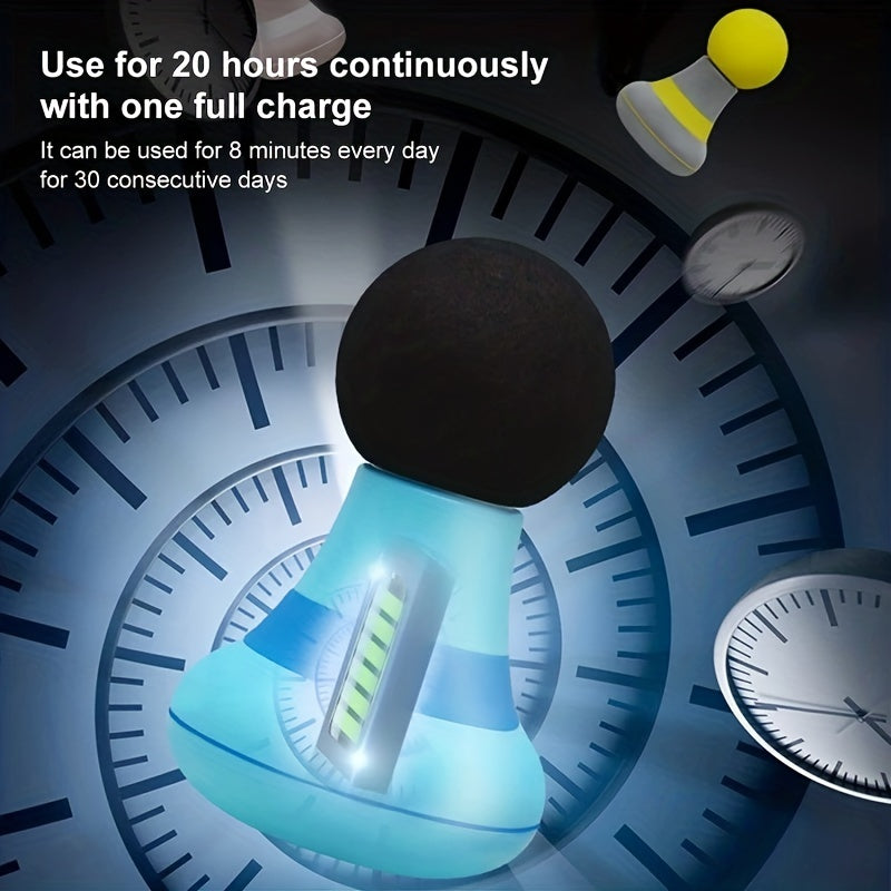 NNETM Professional Handheld Massager Wand – Powerful 6-Mode(White)