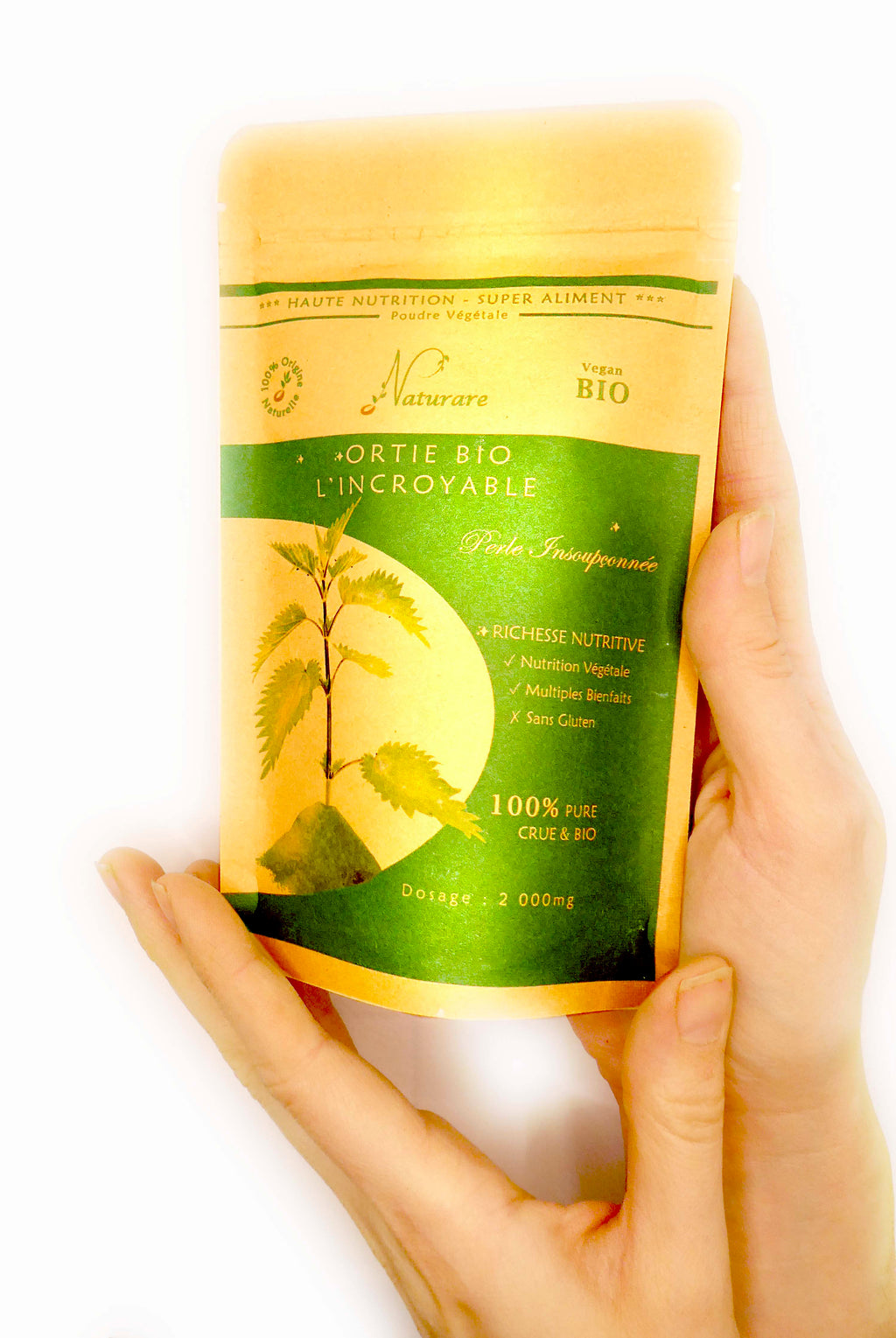 L'INCROYABLE ORTIE BIO 2000mg - Complément Alimentaire